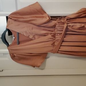 Beautiful rose colored dress